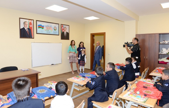 Heydar Aliyev Foundation - Republican Special Boarding School No.6 is commissioned in Turkan Settlement of Baku 